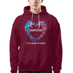 Awesome Dispatcher Its a work of heart-T-shirt - grunx260804-0016