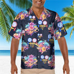 Awesome HVAC TECH- AOP Pocket Hawaiian Shirt - grunx260804-0205