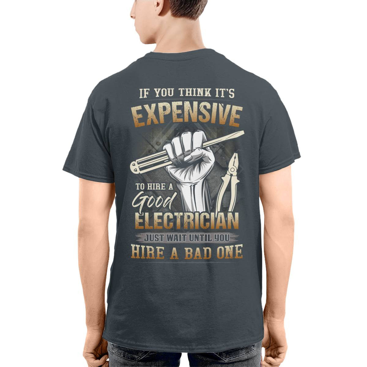 Awesome Electrician-T-shirt - grunx260804-0074