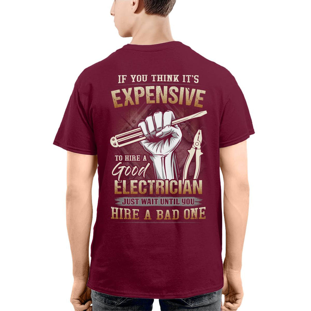 Awesome Electrician-T-shirt - grunx260804-0074