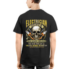 Awesome Electrician using a high school diploma-T-shirt - grunx260804-0087