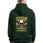 Awesome Electrician using a high school diploma-T-shirt - grunx260804-0087