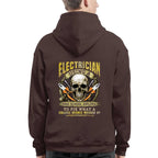 Awesome Electrician using a high school diploma-T-shirt - grunx260804-0087
