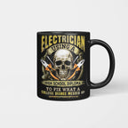 Awesome Electrician using a high school diploma-T-shirt - grunx260804-0087