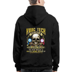 Awesome HVAC Tech using a high school diploma-T-shirt - grunx260804-0248