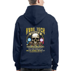 Awesome HVAC Tech using a high school diploma-T-shirt - grunx260804-0248