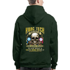 Awesome HVAC Tech using a high school diploma-T-shirt - grunx260804-0248