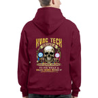 Awesome HVAC Tech using a high school diploma-T-shirt - grunx260804-0248