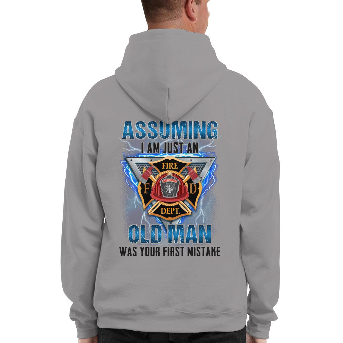 Awesome Firefighter-Hoodie - grunx260804-0137
