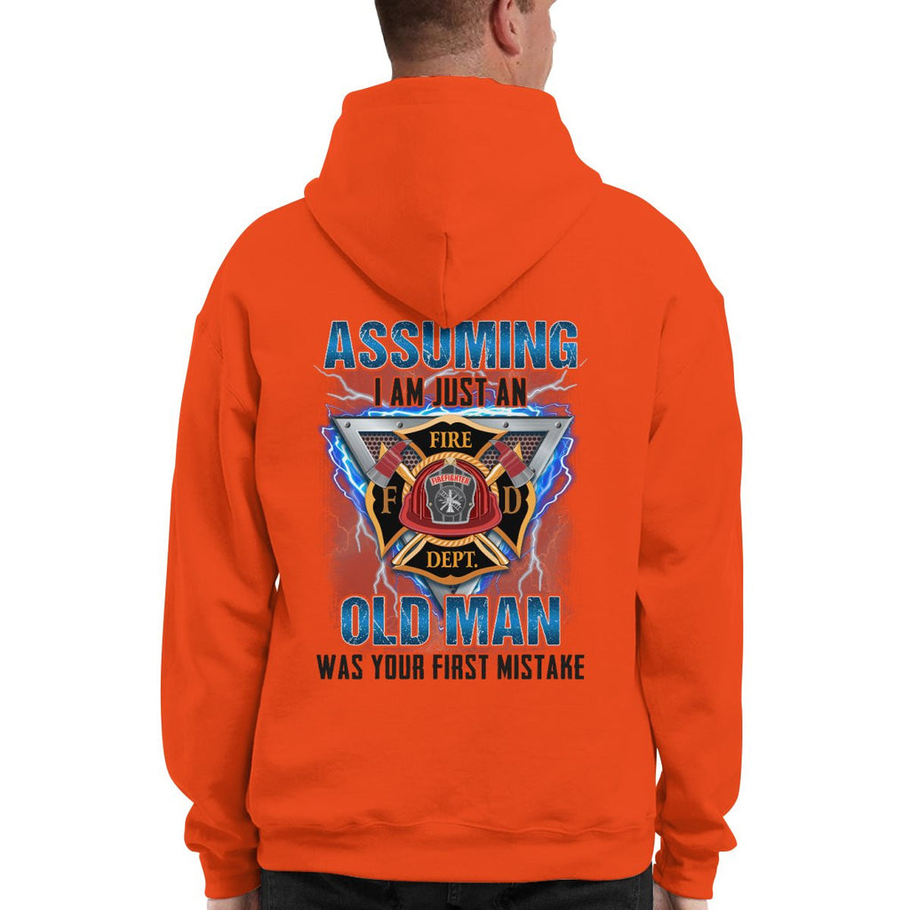 Awesome Firefighter-Hoodie - grunx260804-0137