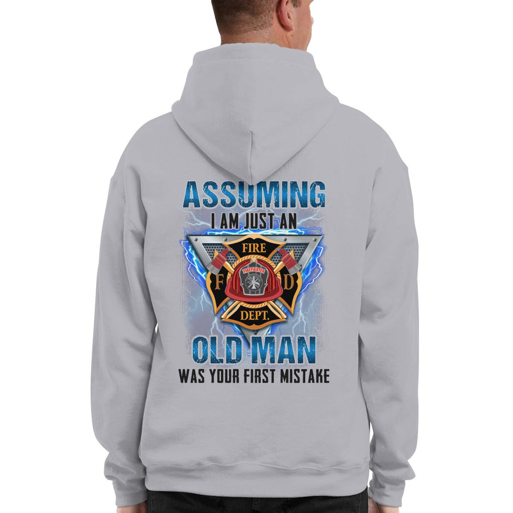 Awesome Firefighter-Hoodie - grunx260804-0137