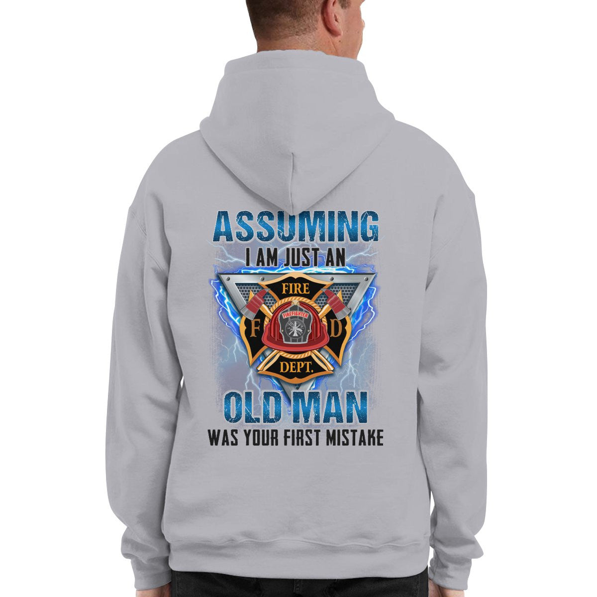 Awesome Firefighter-Hoodie - grunx260804-0137