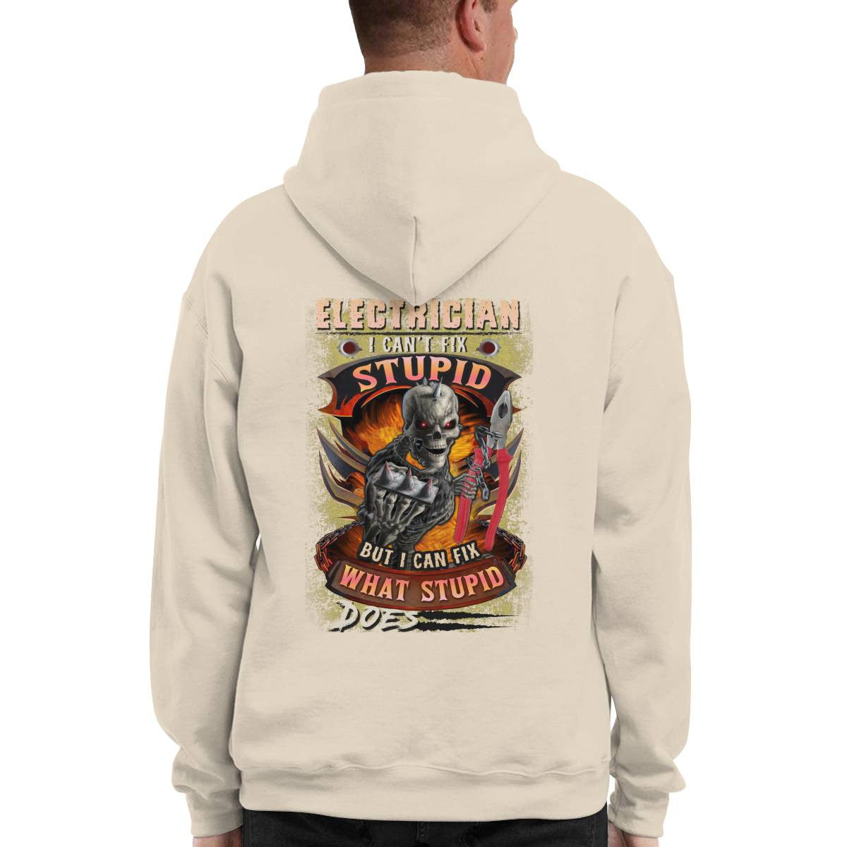 Awesome Electrician -Hoodie - grunx260804-0046