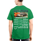 Awesome Electrician Hourly Rate-T-shirt - grunx260804-0062