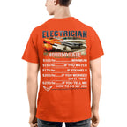 Awesome Electrician Hourly Rate-T-shirt - grunx260804-0062