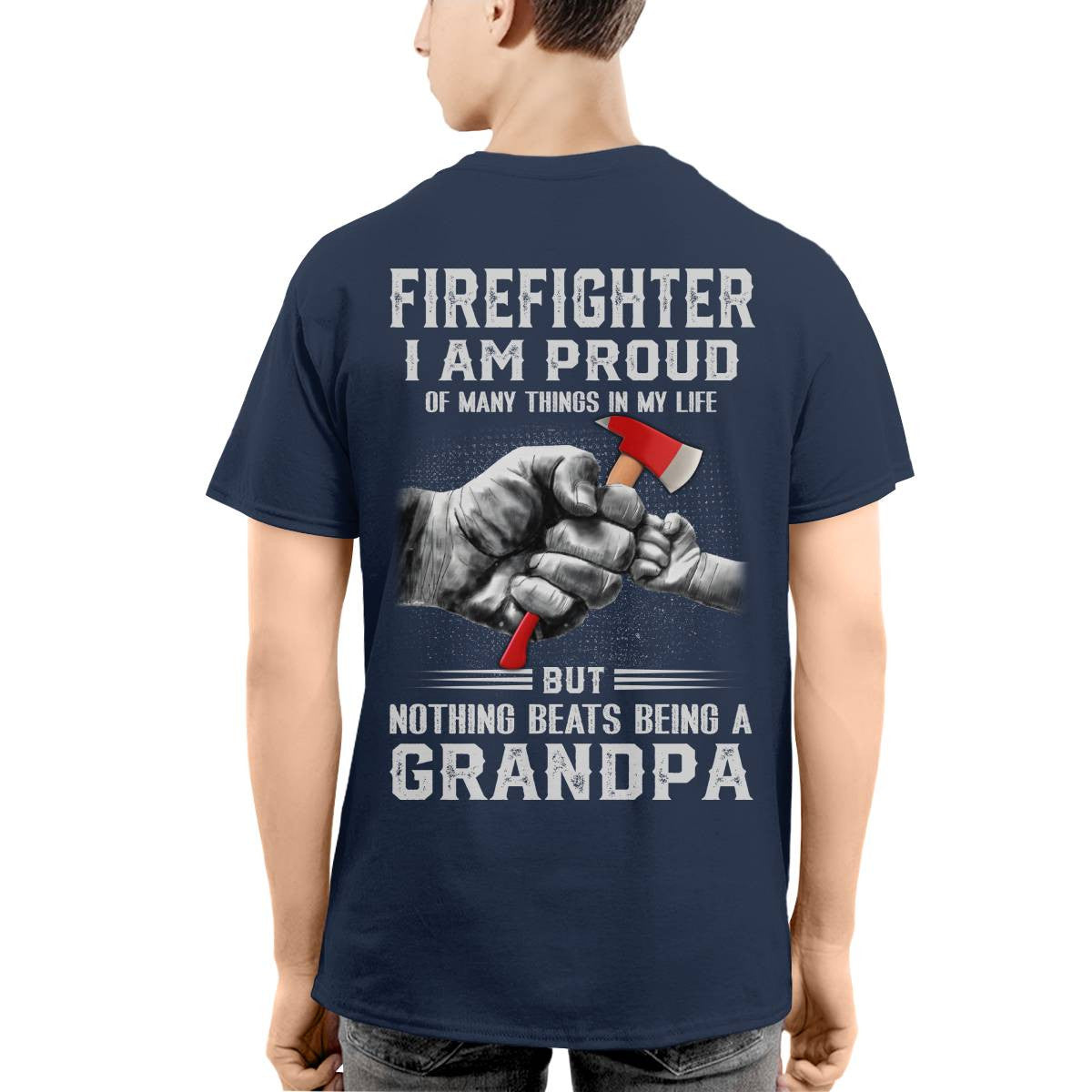 Awesome Firefighter-T-shirt - grunx260804-0147