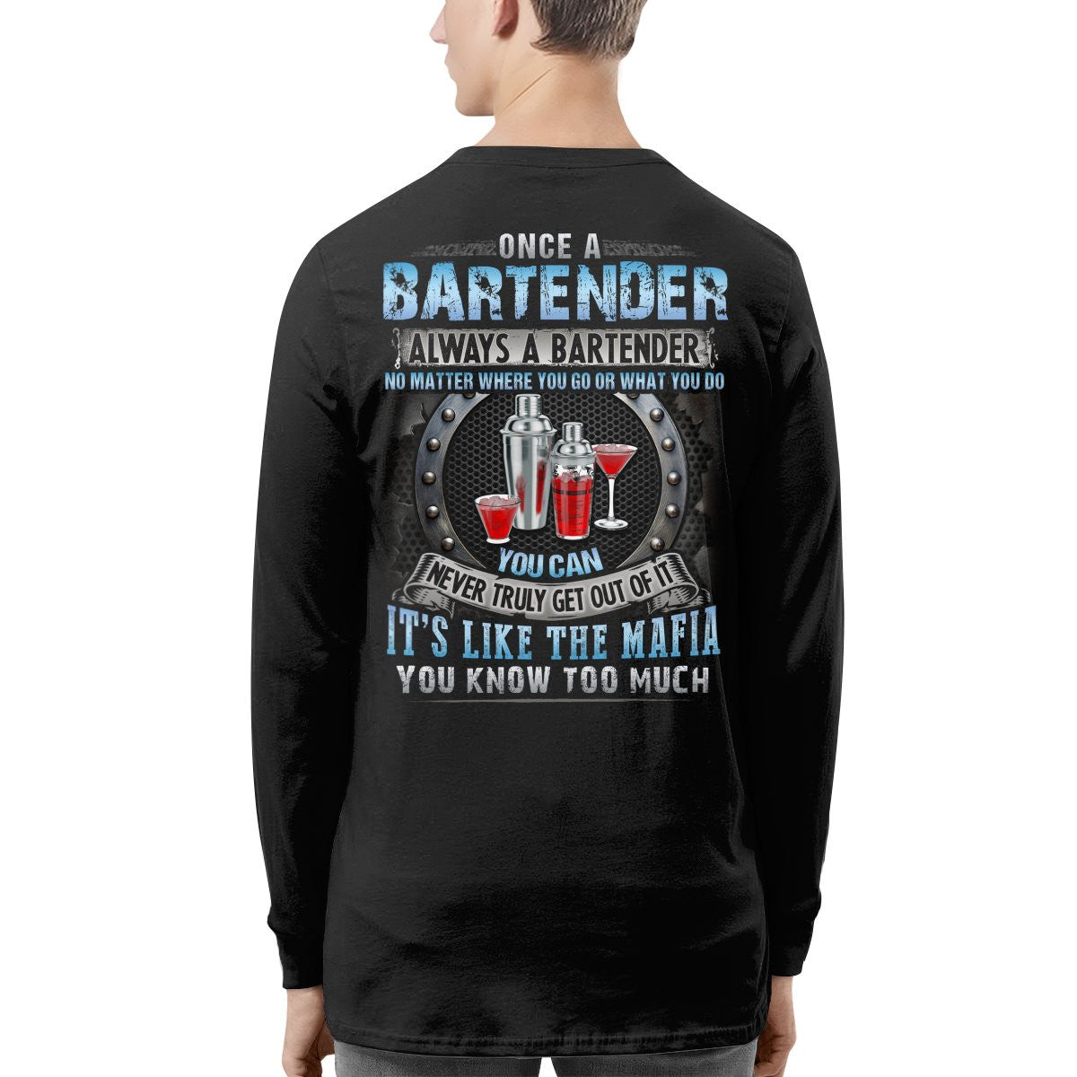 Awesome Bartender-Hoodie - grunx260804-0242