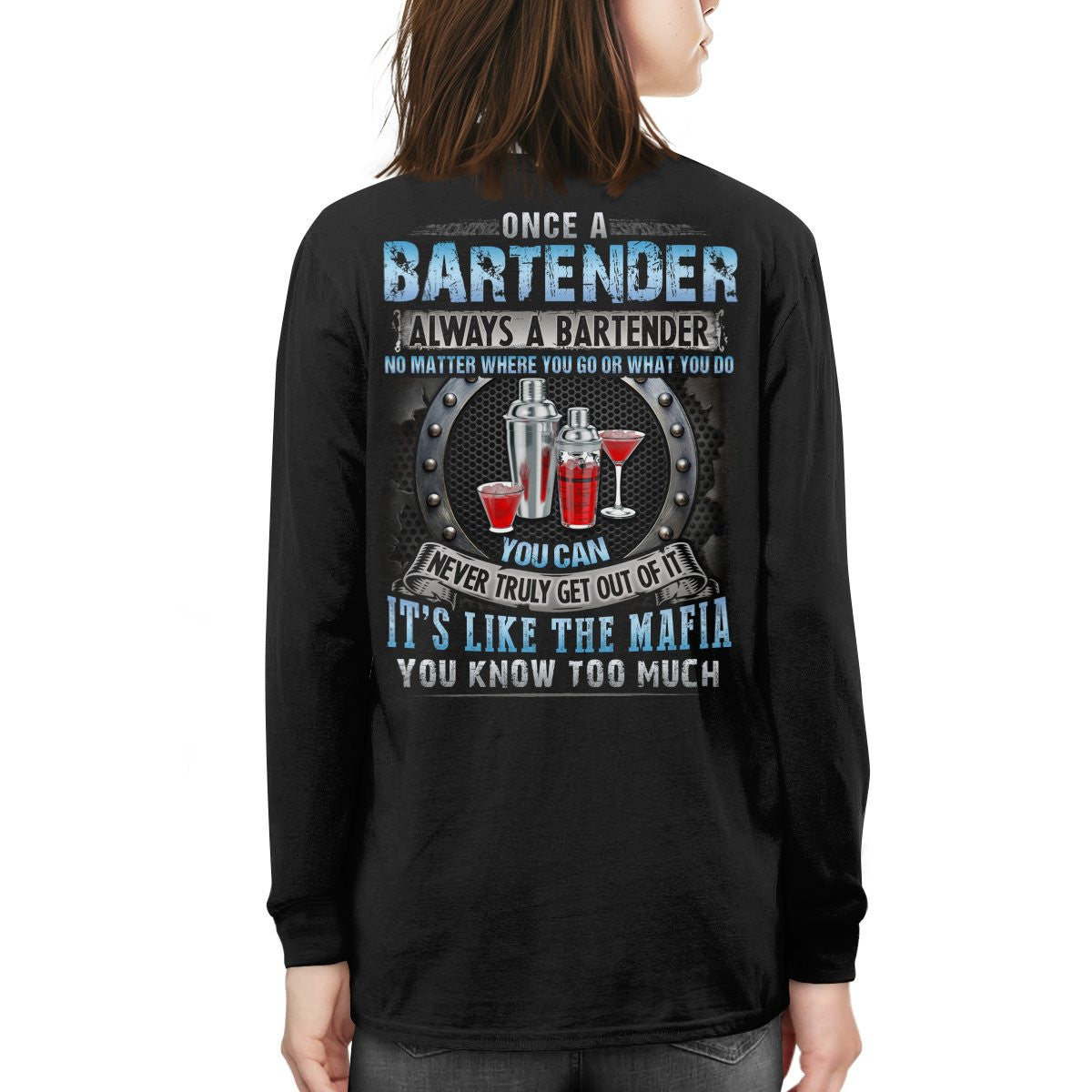 Awesome Bartender-Hoodie - grunx260804-0242