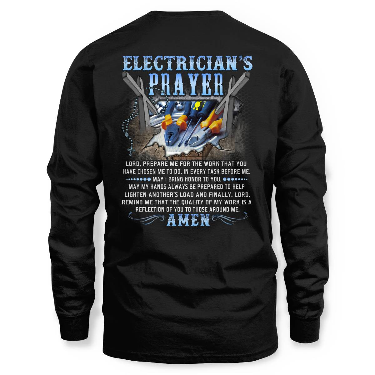 Awesome Electrician's Prayer-Hoodie - grunx260804-0069
