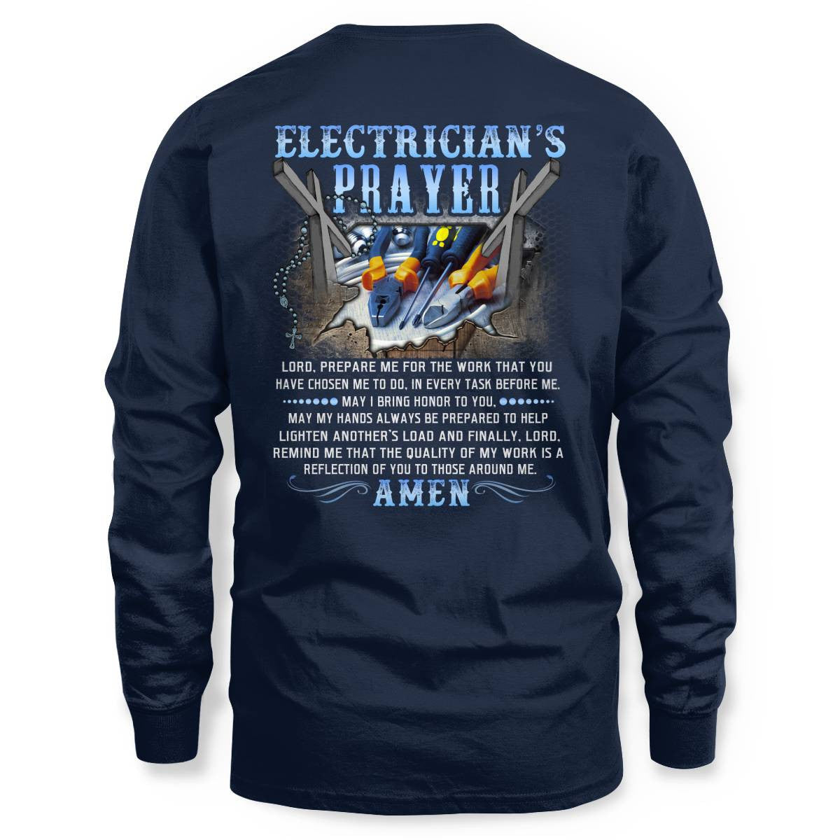 Awesome Electrician's Prayer-Hoodie - grunx260804-0069