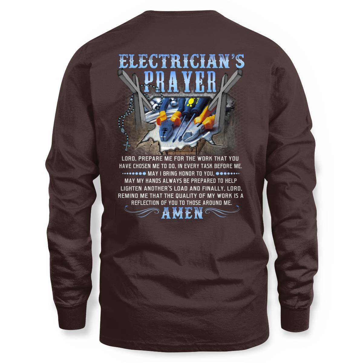 Awesome Electrician's Prayer-Hoodie - grunx260804-0069