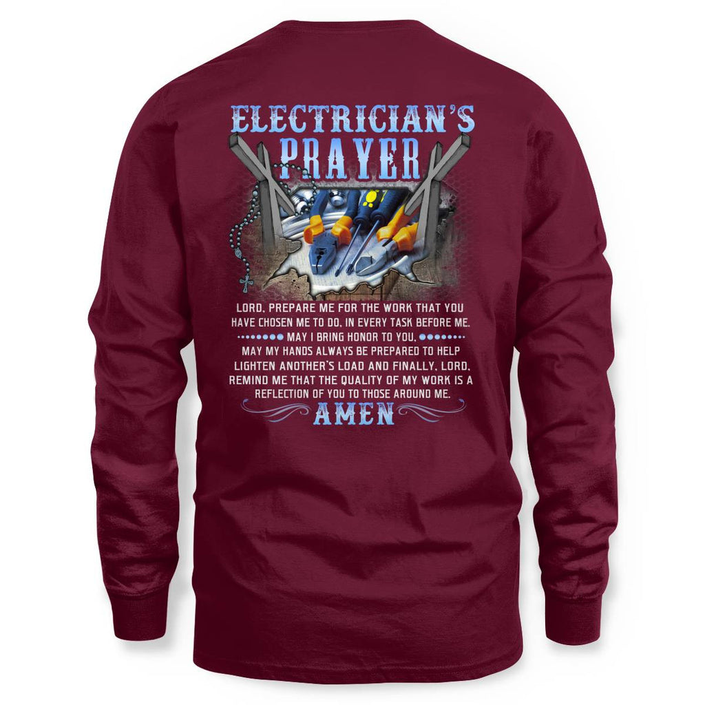 Awesome Electrician's Prayer-Hoodie - grunx260804-0069