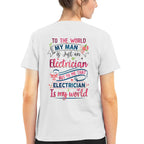 Awesome Electrician's Lady -Hoodie - grunx260804-0065