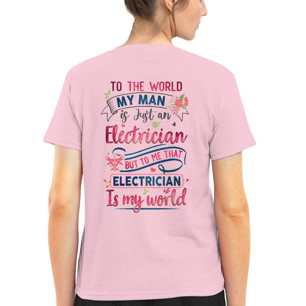 Awesome Electrician's Lady -Hoodie - grunx260804-0065
