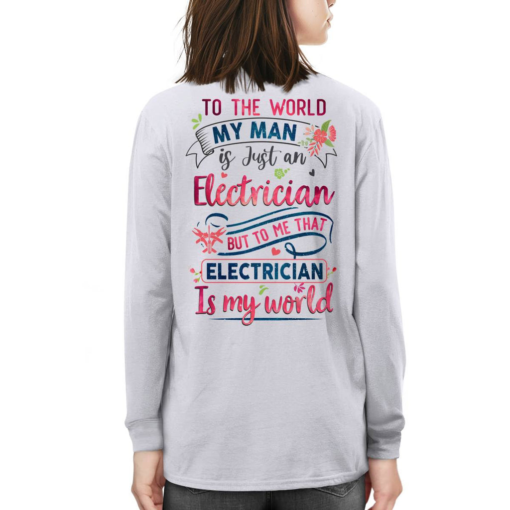 Awesome Electrician's Lady -Hoodie - grunx260804-0065