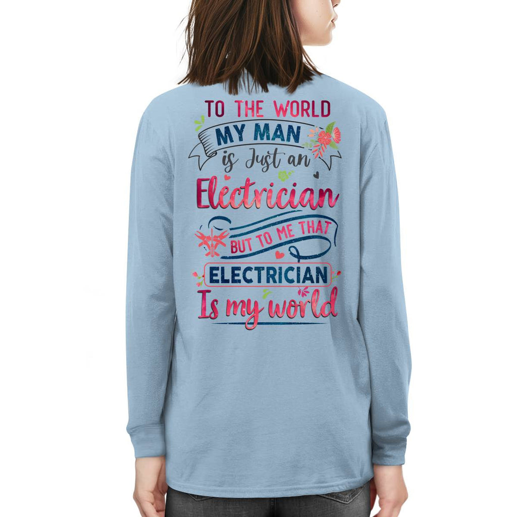 Awesome Electrician's Lady -Hoodie - grunx260804-0065