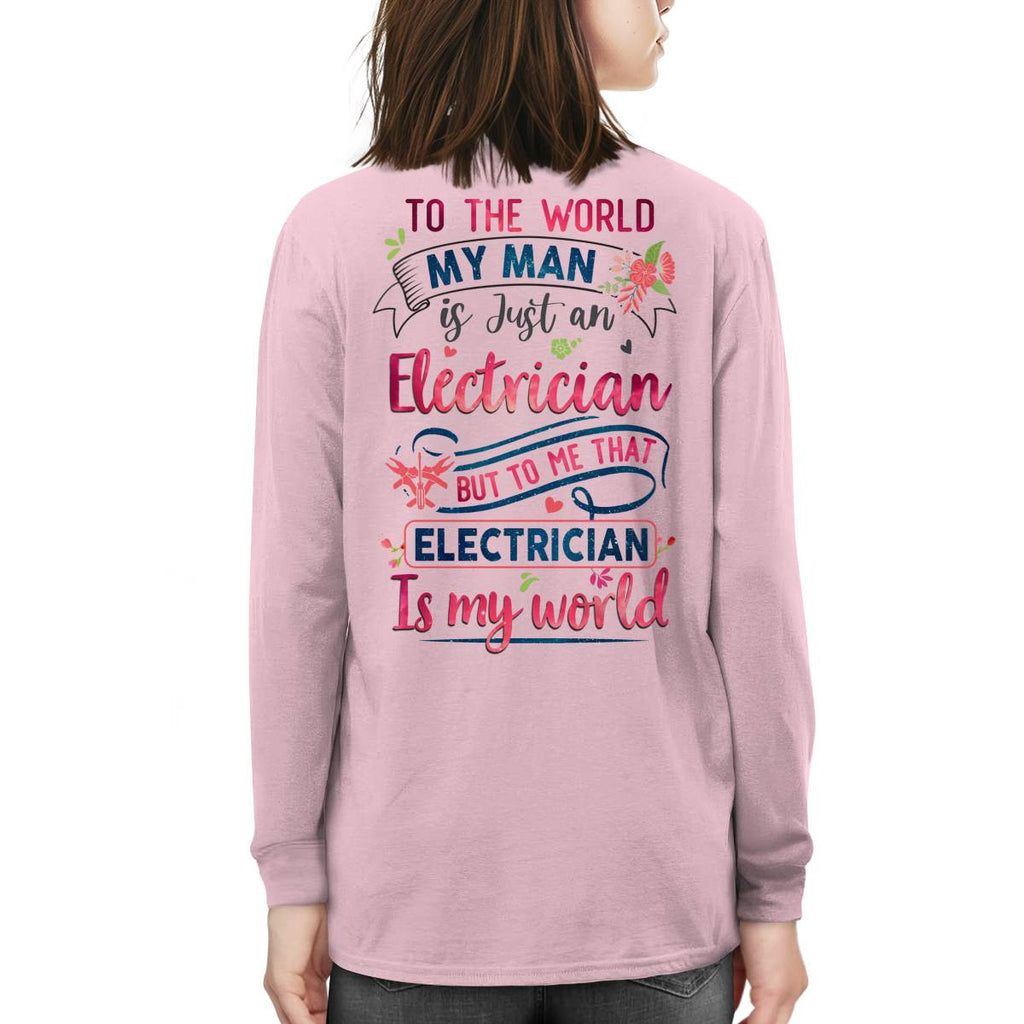 Awesome Electrician's Lady -Hoodie - grunx260804-0065
