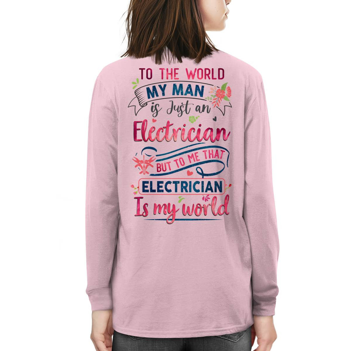 Awesome Electrician's Lady -Hoodie - grunx260804-0065