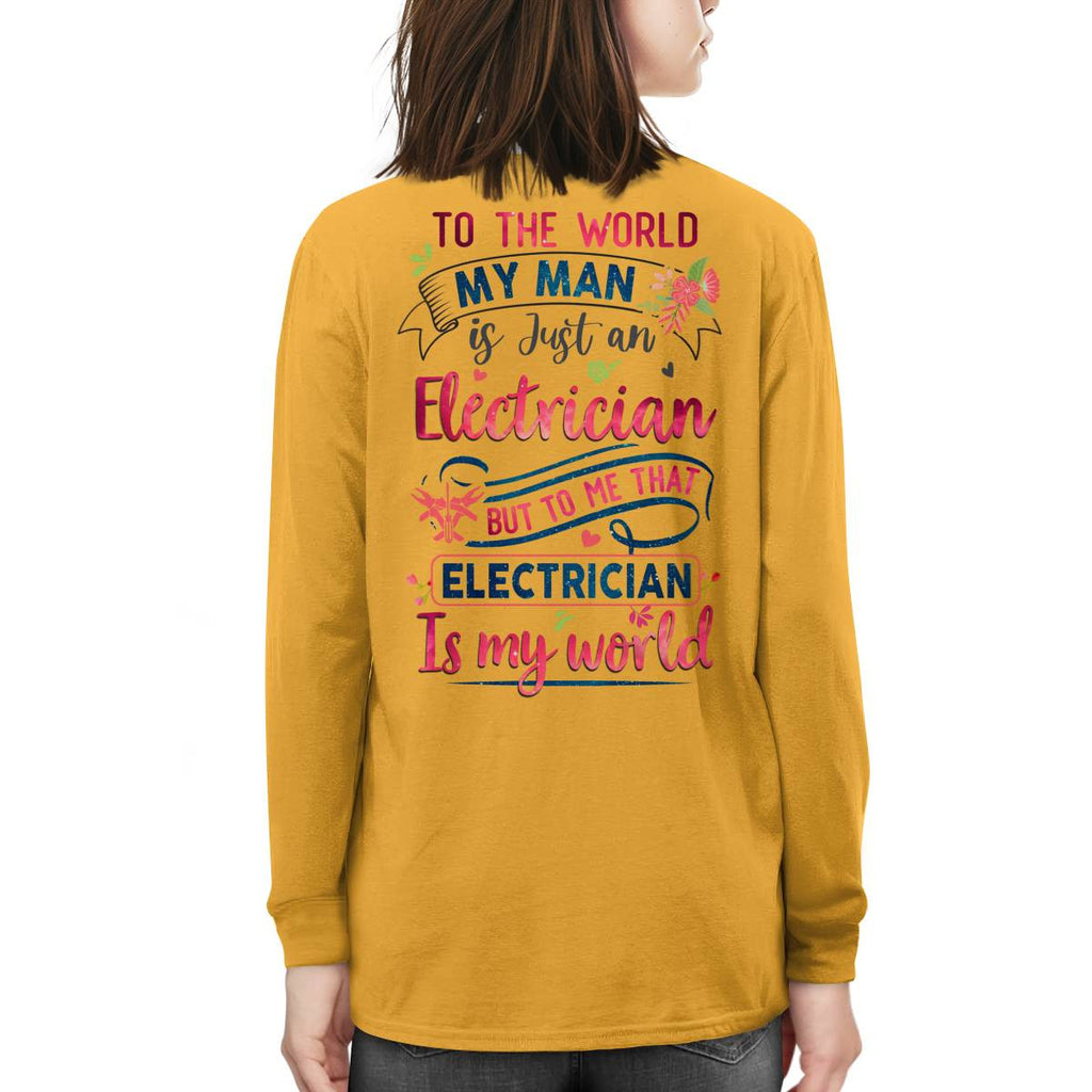 Awesome Electrician's Lady -Hoodie - grunx260804-0065