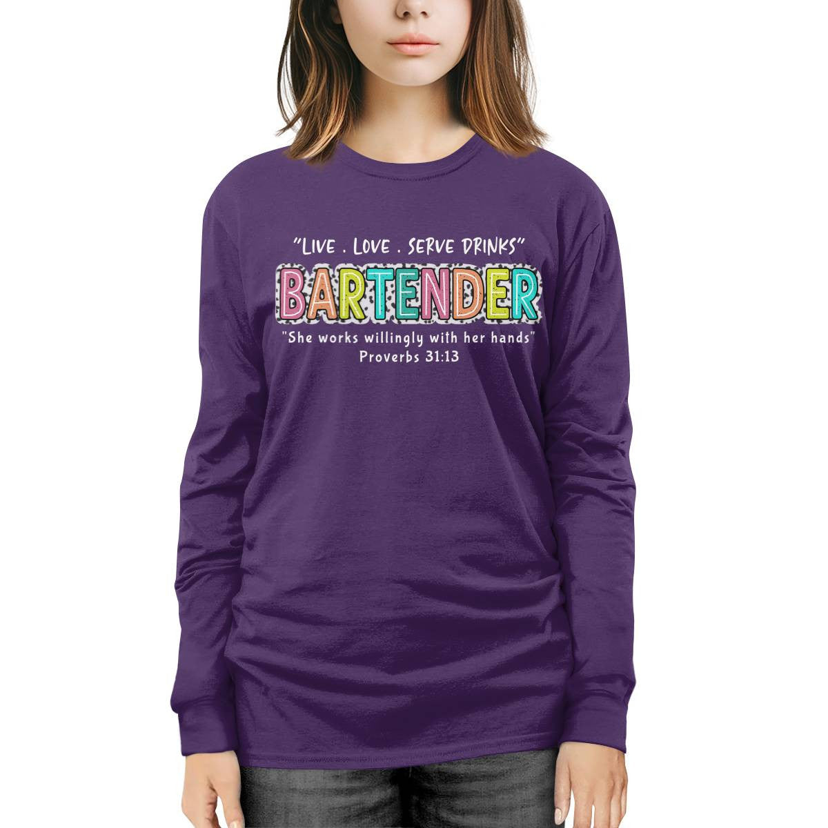 Awesome Bartender-T-shirt-#F190724WILINY4FBARTZ4