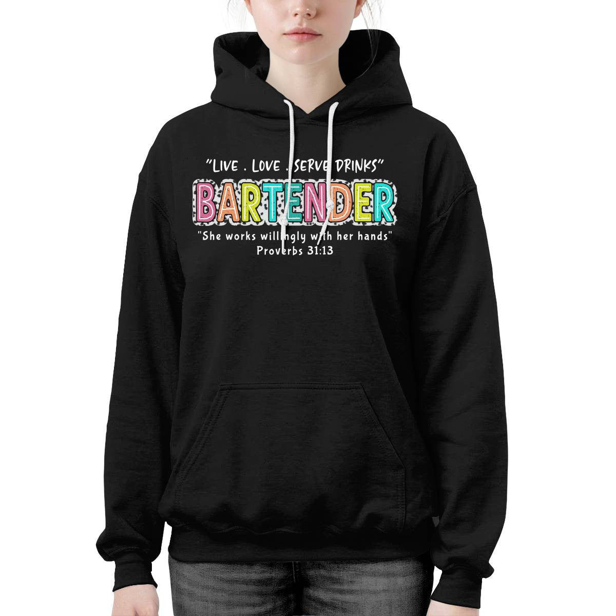 Awesome Bartender-T-shirt-#F190724WILINY4FBARTZ4