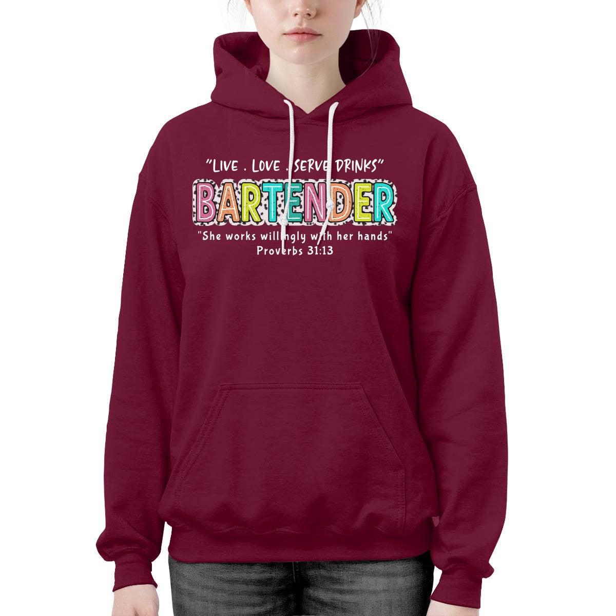 Awesome Bartender-T-shirt-#F190724WILINY4FBARTZ4