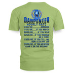 Awesome Carpenter Hourly Rate-Hoodie-#M191024HORLY9BCARPZ8