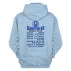 Awesome Carpenter Hourly Rate-Hoodie-#M191024HORLY9BCARPZ8