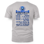 Awesome Carpenter Hourly Rate-Hoodie-#M191024HORLY9BCARPZ8