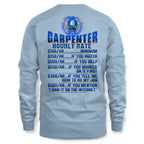 Awesome Carpenter Hourly Rate-Hoodie-#M191024HORLY9BCARPZ8