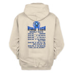Awesome HVAC Tech Hourly Rate-Hoodie - grunx260804-0236