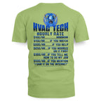 Awesome HVAC Tech Hourly Rate-Hoodie - grunx260804-0236