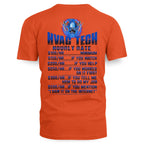 Awesome HVAC Tech Hourly Rate-Hoodie - grunx260804-0236