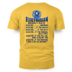 Awesome Electrician Hourly Rate-Hoodie - grunx260804-0061