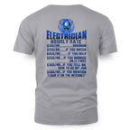 Awesome Electrician Hourly Rate-Hoodie - grunx260804-0061