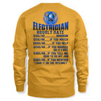 Awesome Electrician Hourly Rate-Hoodie - grunx260804-0061