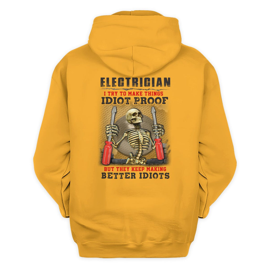 Awesome Electrician-Hoodie - grunx260804-0051