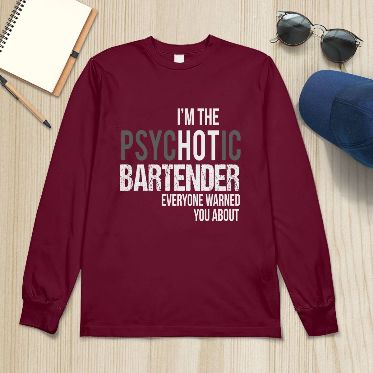Awesome Bartender-Hoodie - grunx260804-0255