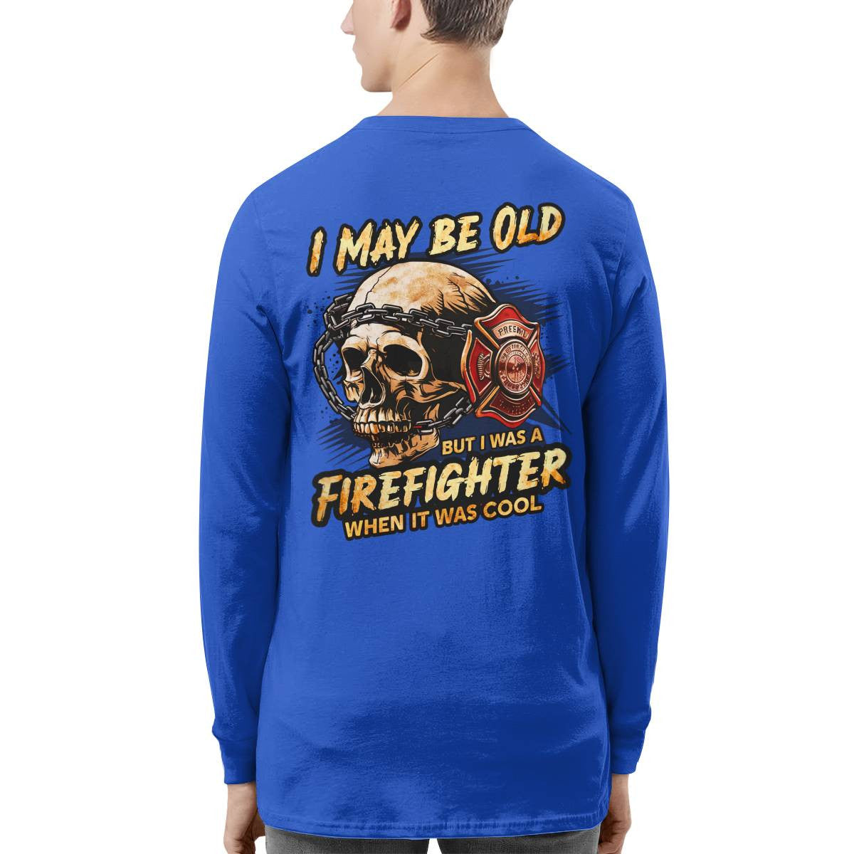 Awesome Firefighter-T-shirt - grunx260804-0146