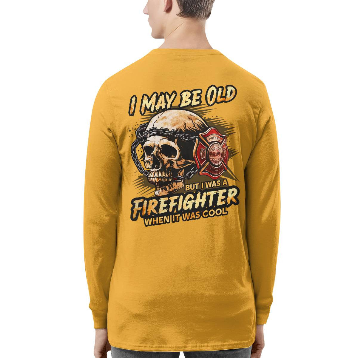 Awesome Firefighter-T-shirt - grunx260804-0146